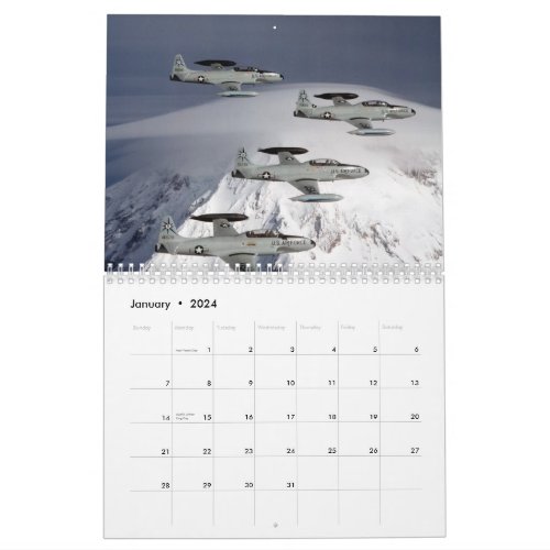 T_33 Shooting Stars Calendar