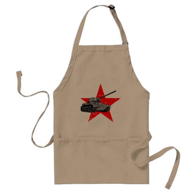 T-34-85 Soviet medium tank Adult Apron (Front)