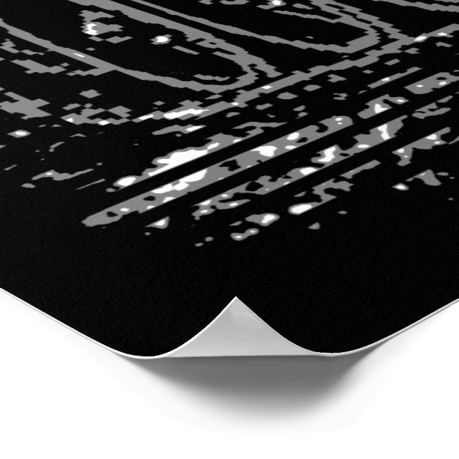 T-34-85 Soviet medium tank Poster (Corner)