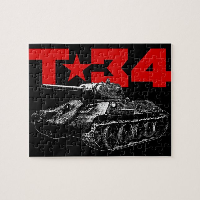T-34 JIGSAW PUZZLE (Horizontal)