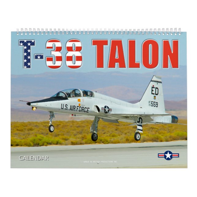 T-38 TALON CALENDAR (Cover)