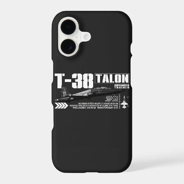 T-38 Talon Iphone Case (Back)