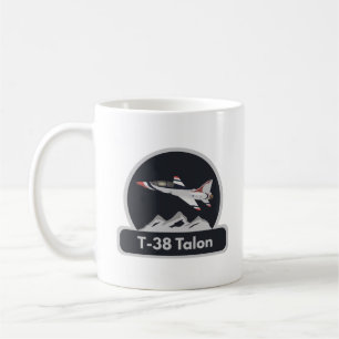 T-38 Talon Jet Trainer Airplane Coffee Mug