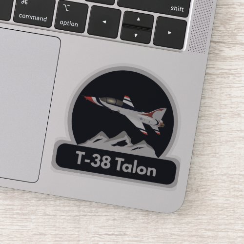 T_38 Talon Jet Trainer Airplane Sticker