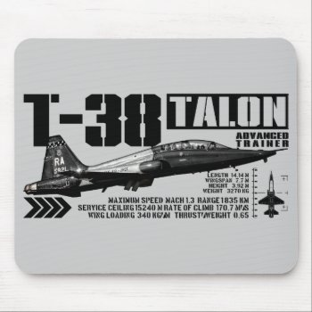 T-38 Talon Mouse Pad by DeathDagger at Zazzle
