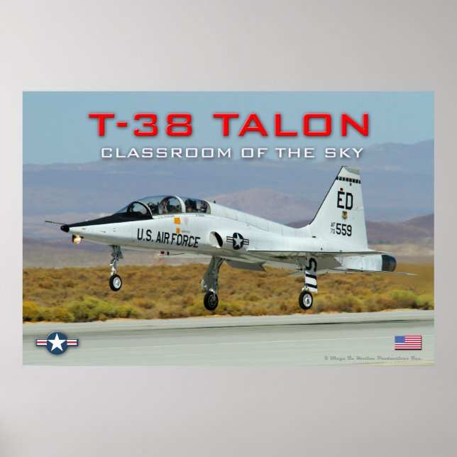 T-38C TALON POSTER (Front)