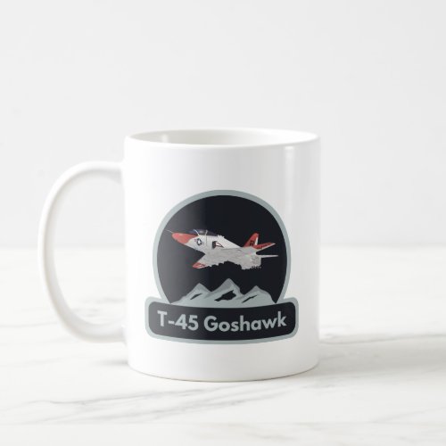 T_45 Goshawk Jet Trainer Airplane Coffee Mug