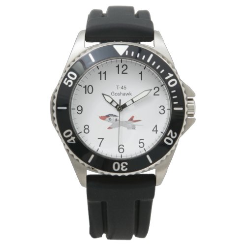 T_45 Goshawk Jet Trainer Airplane Watch