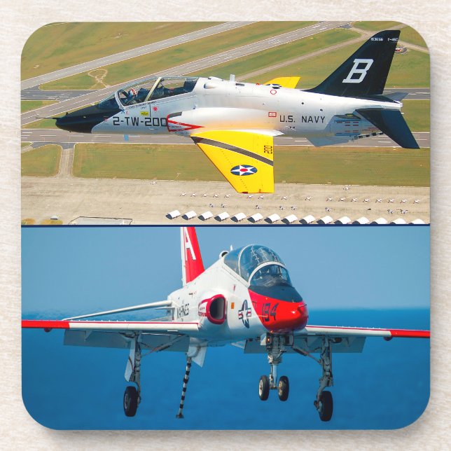 T-45C GOSHAWK BEVERAGE COASTER (Front)