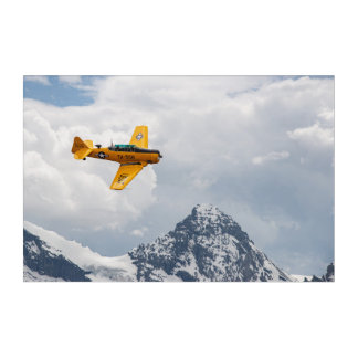 T-6 Texan Majestic Flight Acrylic Print