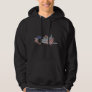 T-6 Texan Trainer Aircraft with American Flag Hoodie