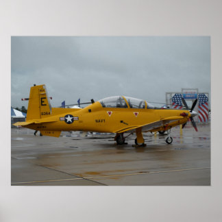 T-6A Texan II Centennial of Naval Avaiation. Poster