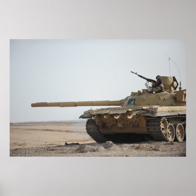 T-72 Tank Poster (Front)