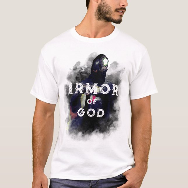 T-Armor Of God Christian Religious Spiritual T-Shirt (Front)
