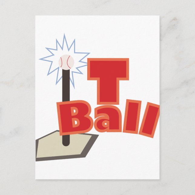 T-Ball Postcard (Front)