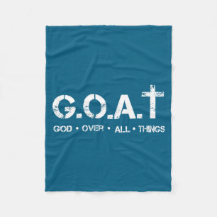 T Bible God Saying O All G Over Christian Humor Fleece Blanket