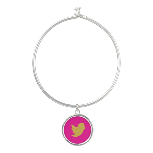 T BIRD BANGLE BRACELET (Front)