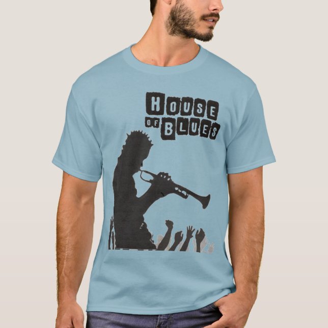 t  blues house T-Shirt (Front)