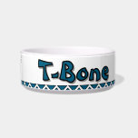 "T-BONE" - PERSONALIZED CERAMIC PET BOWL<br><div class="desc">Personalized Ceramic Pet Bowl – Custom Name Option Give your furry friend a bowl as unique as they are with this customizable ceramic pet bowl! Whether for a dog, cat, or small pet, this high-quality dish combines durability, style, and personalization to make mealtime extra special. Crafted from premium, food-safe ceramic,...</div>