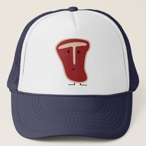 T_bone steak trucker hat