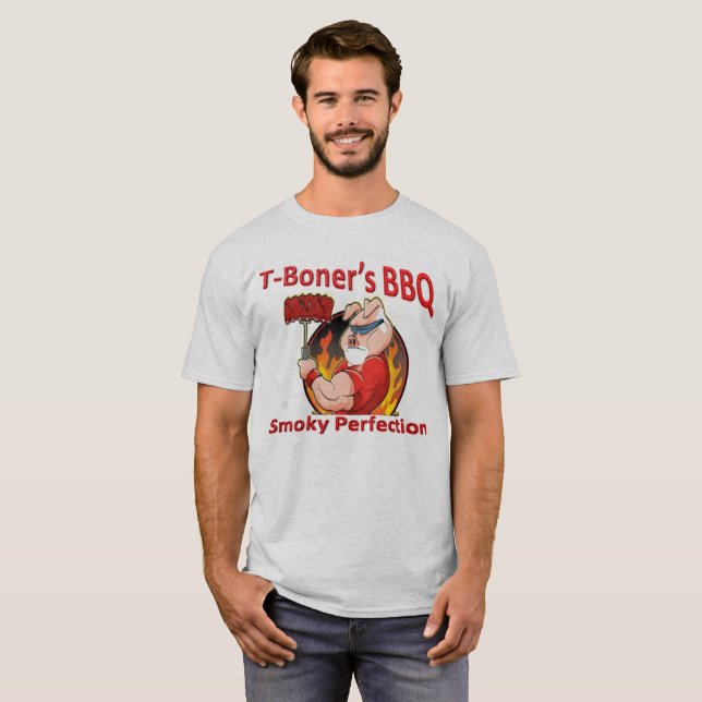 T-Boners BBQ T-Shirt (Front Full)