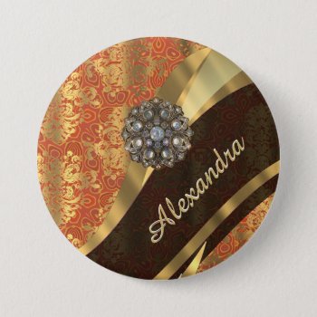 T Button by monogramgiftz at Zazzle