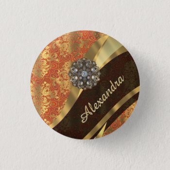 T Button by monogramgiftz at Zazzle