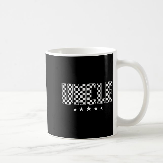 T Crew Uncle Racing Car Family Matching Birthday P Coffee Mug (Right)