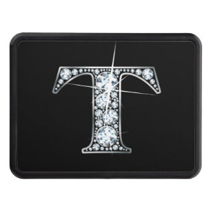 T Faux-"Diamond Bling" Hitch Cover