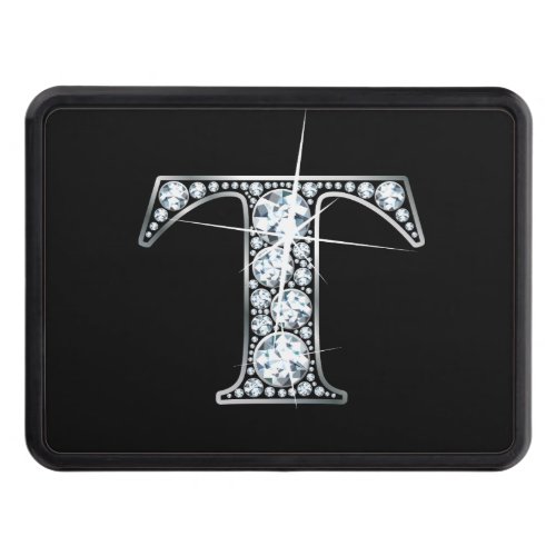 T Faux_Diamond Bling Hitch Cover