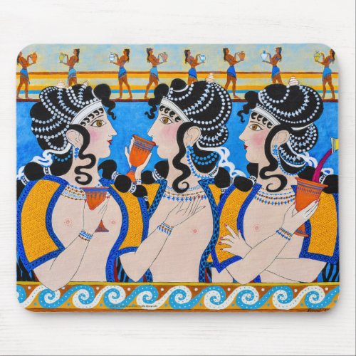 TGIBC  Minoan Fresco Mouse Pad