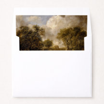 T. Gainsborough - Landscape in Suffolk, vintage