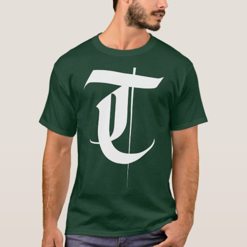 T gothic typo T_Shirt