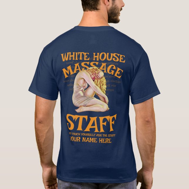 T GOVT FISA ATF TSA FEMA HUD IRS DHS LF  FV GSW FV T-Shirt (Back)