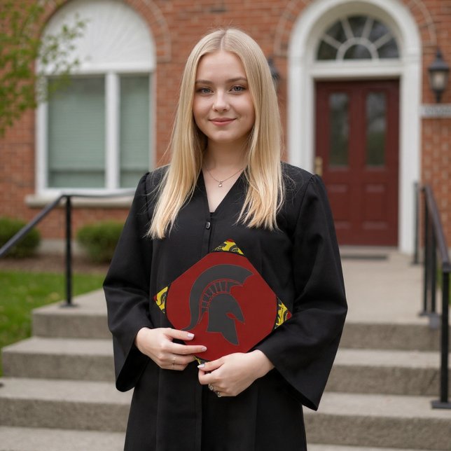 T-Helmet Graduation Cap Topper (Creator Uploaded)