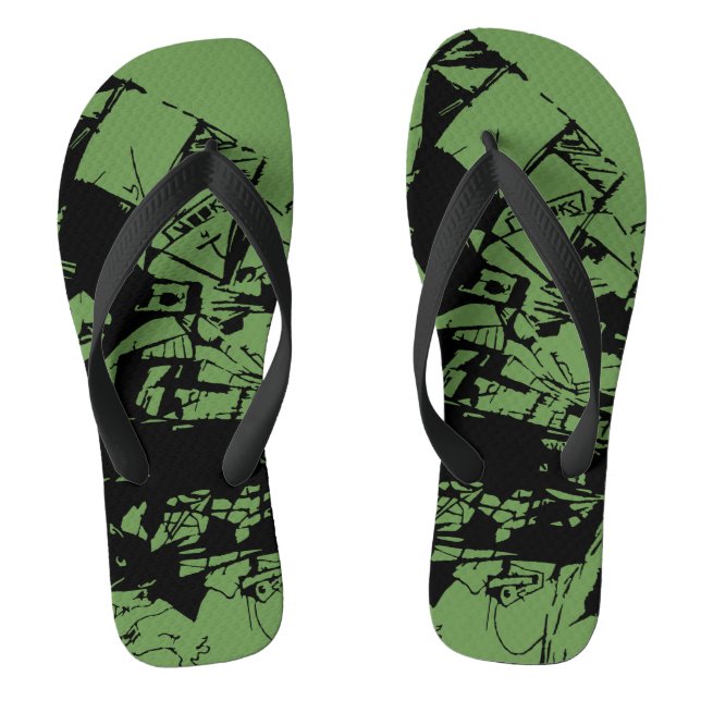 T HOOKS FLIP FLOPS (Footbed)