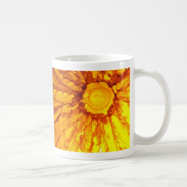 T is for Tangerine alphabet art mug (Right)