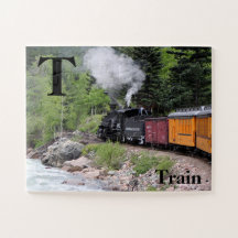 T is for train (& river, Colorado)