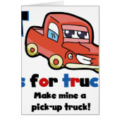 T is for Truck (Front)