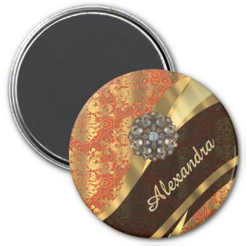 T Magnet by monogramgiftz at Zazzle