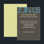 T Monogram Initial Bar Bat Mitzvah Party Card<br><div class="desc">WELCOME!!! I can personally help you with your order! Ask me anything! EVERYTHING is customizable! All my designs are ONE-OF-A-KIND original pieces of artwork designed by me! You can only find them here! Most are created using Adobe Illustrator or Adobe Photoshop. Others are unique hand painted items in watercolor, gouache,...</div>