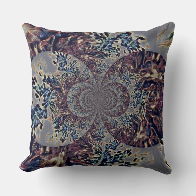 T. Nova Throw Pillow (Front)