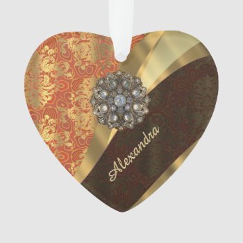 T Ornament by monogramgiftz at Zazzle