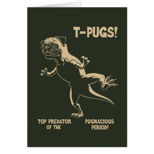 T-PUGS! CARDS (Front)