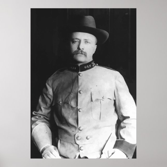 T.R. During His Military Service Poster (Front)