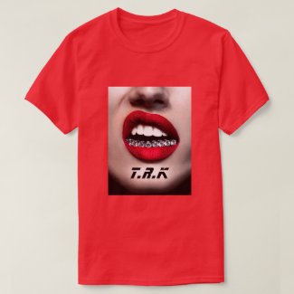T.R.K FLOSSY GRILLZ RED TEE