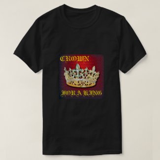 T.R.K GOLD CROWN FRONT TSHIRT