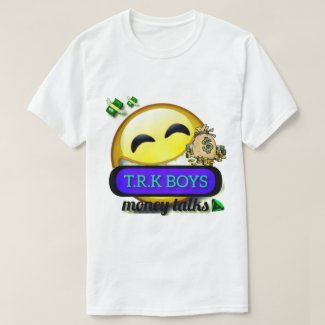 T.R.K MONEY TALKS SMILEY FACE TSHIRT