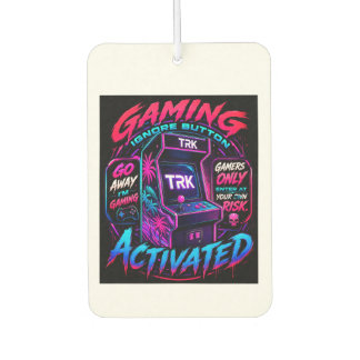 T.R.K VIDEO GAMER HANGING SCENTED AIR FRESHNERS FRESHENER