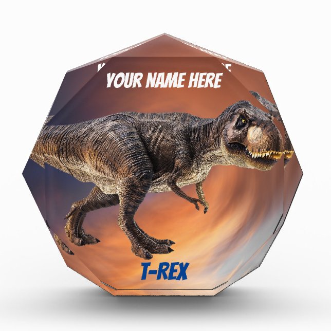 T-Red Acrylic Award (Front)